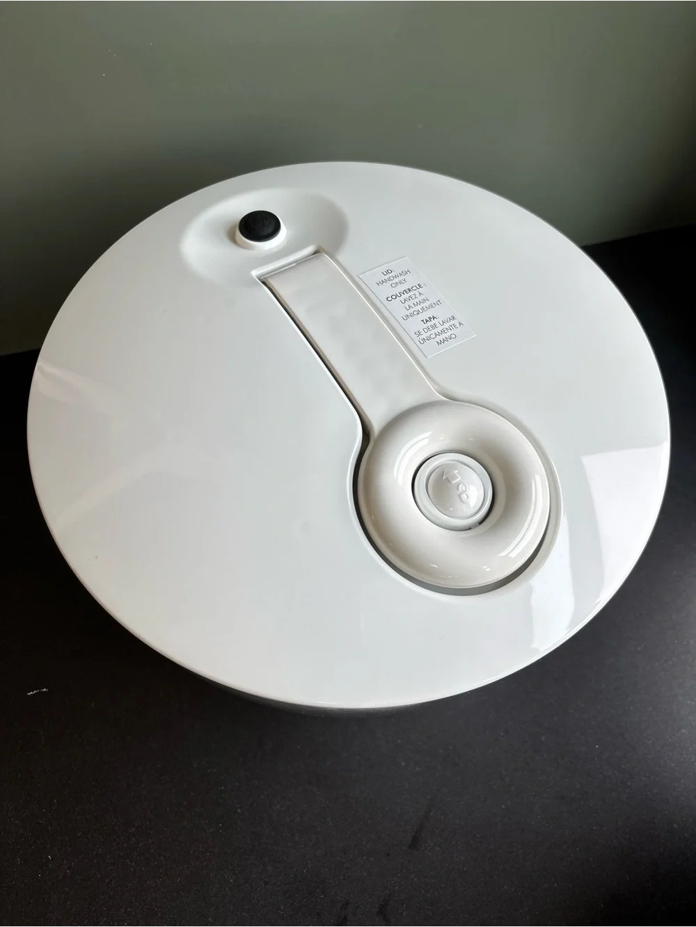 New Pampered Chef 1785 Salad and Berry Spinner, 7 Quart, Healthy Food Prep Tool